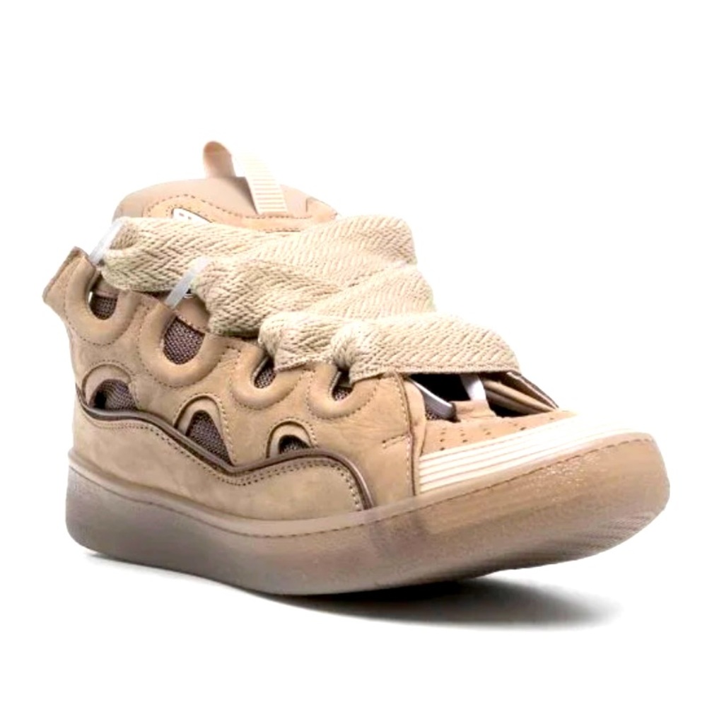 Lanvin Curbside fat lace designer sneakers (discontinued)